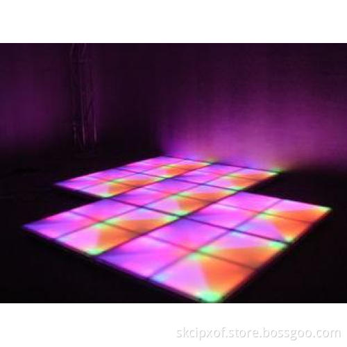 LEDS 8mm*544pcs, 80W, DMX512 Led Dance Floors with Endless